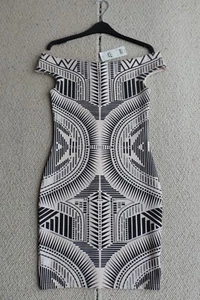 BNWT MISS SELFRIDGE BARDOT STYLE DRESS Size 8 RRP £39 - Picture 1 of 6