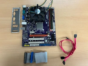 Retro ECS GF7050VT-M5 MCP73T-M5 LGA775 MATX + Intel Core 2 Duo E7500 + 6GB RAM - Picture 1 of 5