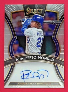 2020 Seleziona Adalberto Mondesi 56/99 Firme #22 Kansas City Royals - Foto 1 di 2