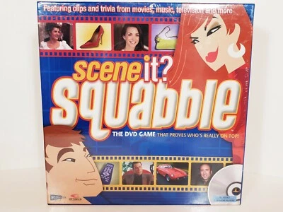 Scene It? Squabble DVD Game New Sealed Trivia Movies Music TV And More - Image 1 of 4
