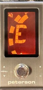 Peterson StroboStomp Mini Stompbox Strobe Tuner Pedal - Picture 1 of 1