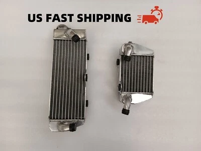 🔥Radiador de aluminio Fit KTM 85 SX / 85 XC / 85 SXS / 105 SX / 105 XC 2003-2012 Foto 1 de 4