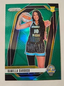 Kamilla Cardosa - 2024 Panini Prizm WNBA Prizms Green Rookie Card - Picture 1 of 2