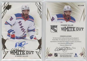 2022-23 SPx White Out Auto Gold /15 K'andre Miller #WO-KM Auto