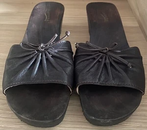 Pantolette Gr. 42 braun. Softclox - Bild 1 von 11