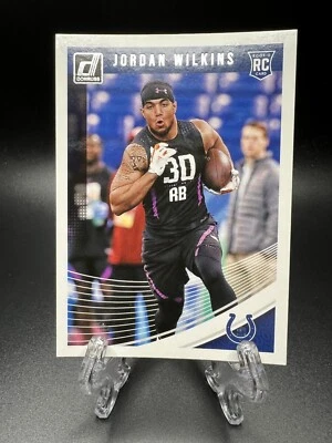2018 Panini Donruss - Rookie Jordan Wilkins #381 (RC) Colts - Image 1 of 2