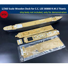1/360 Scale Wooden Deck for C.C. LEE 00888 R.M.S Titanic Model Ship