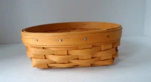 Longaberger Basket 2001" Small Catch-all Basket - Picture 1 of 5