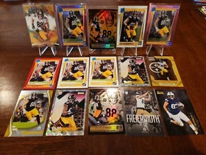 Pat Freiemuth 15 RC Pink Optic Rated Rookie Origins Stardust... Steelers - Picture 1 of 5