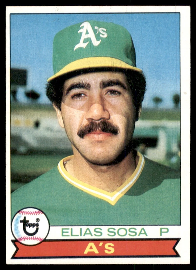 1979 Topps Elias Sosa Oakland Athletics #78