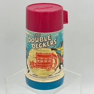 Termo plástico Aladdin vintage THE DOUBLE DECKERS 1970 muy buen estado - Imagen 1 de 10