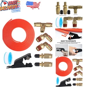 Premium Air Line ServiceKit for Air Spring Bag Suspension W/Fittings 20FT PUHose - Picture 1 of 8