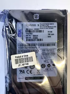 IBM ST973451SS 73GB 15000RPM SAS 2.5" Inch 43W7546 42C0274 - Picture 1 of 1