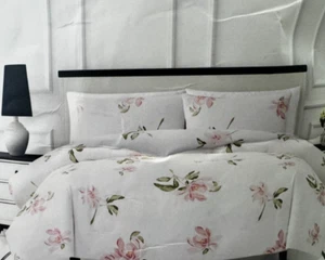 2 pc Kate Spade Breezy Magnolia Twin / Twin XL Comforter & Sham Set NIP - Picture 1 of 9