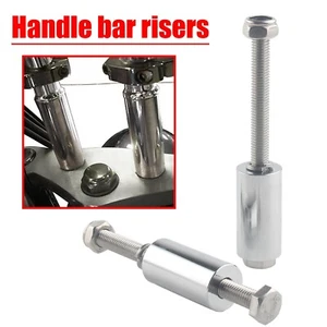 2" Handlebar Risers For Kawasaki Vulcan 800 900 1500 1500FI 1600 VN750 Classic - Picture 1 of 9