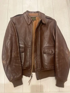 THE REAL McCOY'S A-2 Flight Jacket #1014 - Picture 1 of 4