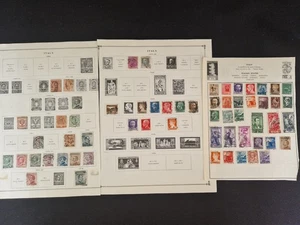 Italy - 3 Pages Of Stamps #B20889 - Bild 1 von 1