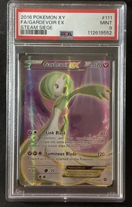 2016 Pokemon XY Steam Belagerung #111 Full Art/Gardevoir EX PSA 9 - Bild 1 von 2