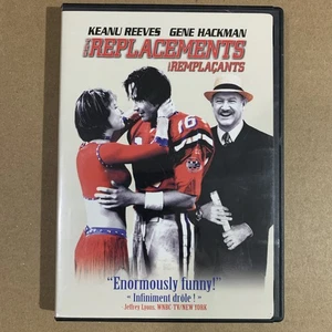 The Replacements (DVD, 2000) Keanu Reeves Gene Hackman Football Suspense Movie - Imagen 1 de 5