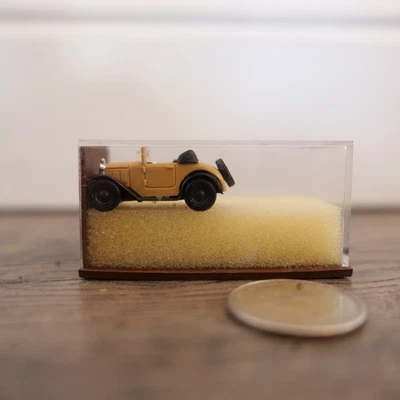 Brekina BMW Dixi Convertible, Amarillo, Escala 1:87, HO, Excelente en Estuche Foto 1 de 2