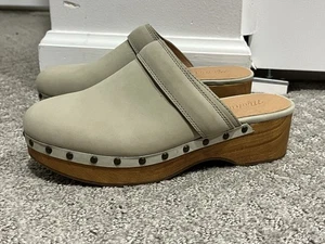 Zueco Madewell Cecily para mujer en cuero paisaje olvidado talla 6 EE. UU. NUEVO SIN CAJA - Imagen 1 de 10