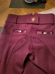 Sync Reitreithose Reithose, Vollbesatz, Neu mit Etikett, Strass Akzente. Schön! XS - Bild 1 von 3