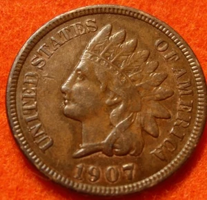 1907 XF Full Liberty Indian Head Great details - Picture 1 of 2