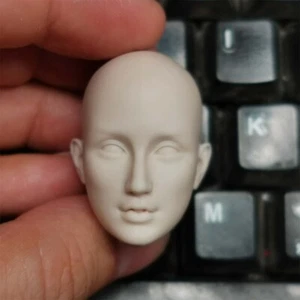 1:6 Asiatische Schönheit Realistische Kopf Skulptur für 12" weibliche Soldatin Figur Körpermodell - Bild 1 von 6