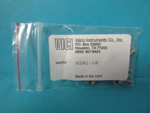 NEW PACK OF 10 VICI CHEMINERT MZN1-10 .50" L 1/16" NUT STAINLESS STEEL INTERNAL - Picture 1 of 4