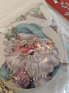 Mr. Christmas NUOVO Striscione Gioia Blu Ispirato Vintage Vacanze Natale Nuovo con scatola - Foto 1 di 6