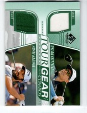 2021 SP Game Used Tour Gear Dual #TG2FH Dylan Frittelli/Adam Hadwin