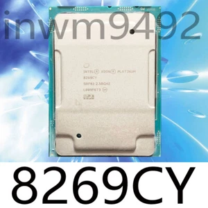 Intel Xeon Platinum 8269cy 26 Core 2.50GHz 35.75mb lga-3647 CPU processor - Bild 1 von 1