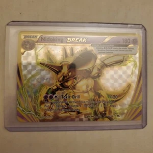 Tarjeta POKEMON XY EVOLUTIONS Inglés NIDOKING #46/108 Break Rara HOLO - Imagen 1 de 2