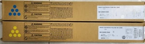 2x Ricoh IM C2000 C2500 Compatible Yellow Cyan Toner Cartridge OEM 842316 842318 - Picture 1 of 1