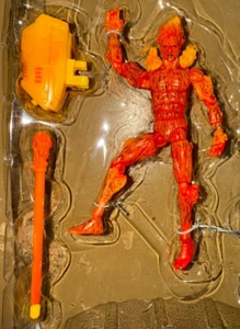 Toybiz Fantastic Four Marvel Legends Super Hero Showdown 3,75" Torcia Umana Nuova - Foto 1 di 2