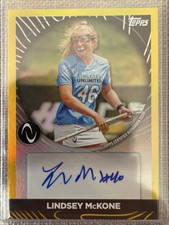 2023 Topps Athletes Unlimited AU Autograph Gold Foil #AUA-LM Lindsey McKone /25