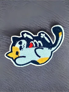 Cat Scan Embroidered Iron On Patch 3.2" x 2.2" FREE SHIPPING - Picture 1 of 2