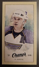 2009-10 Upper Deck Champ's MINI 340 Paul Kariya BLUES