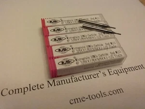 5pcs 3/64" Carbide End Mill Tialn Coated, 4flt square center-cutting 1006-TN-364 - Bild 1 von 3