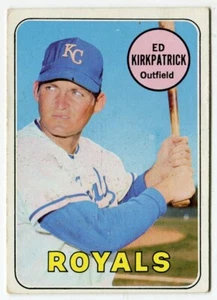 1969 Topps #529 Ed Kirkpatrick Kansas City Royals - Picture 1 of 2