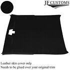 BLACK STITCH LUXE SUEDE HEADLINER COVER FITS FORD SIERRA COSWORTH 3 DR