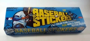 1979 FLEER BASEBALL STICKERS FACTORY SEALED BOX-BBCE/FASC-WORLD SERIES POSTER - Picture 1 of 6