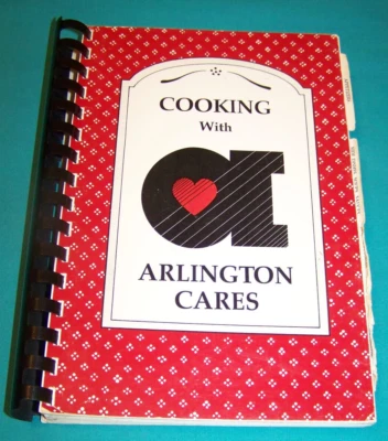 Arlington CARES Cookbook 1991 Arlington TX Texas - Image 1 of 4