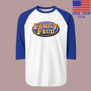 Family Feud Men's Raglan Blue Size S-2XL - Picture 1 of 1