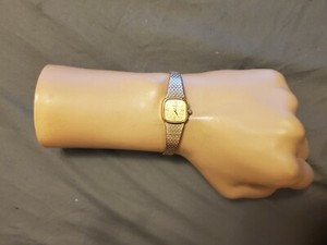 Longines Women Gold Plated Band 