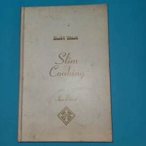Slim Talk Slim Cooking by Jane Elliott Hardcover 1974 - Foto 1 di 11
