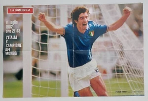 I116701 29/ Plakat Poster Fußball - Paolo Rossi WM 1982 - 46 x 31 cm - Bild 1 von 1