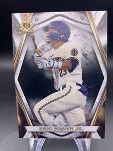 Eric Brown Jr. - Invicta - 2022 Bowman Chrome Draft - MILWAUKEE BREWERS - Bild 1 von 2