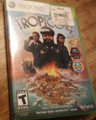 Tropico 4 (Microsoft Xbox 360, 2011) Complete W/ Manual - Image 1 of 2