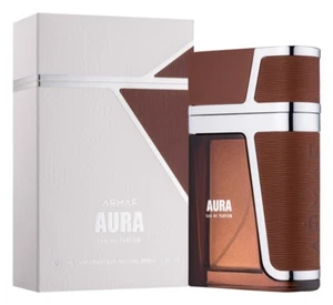 ARMAF AURA EAU DE PARFUM FOR MEN WITH WORLDWIDE SHIPPING OPTION - 3.4 oz/100 ML - Picture 1 of 1